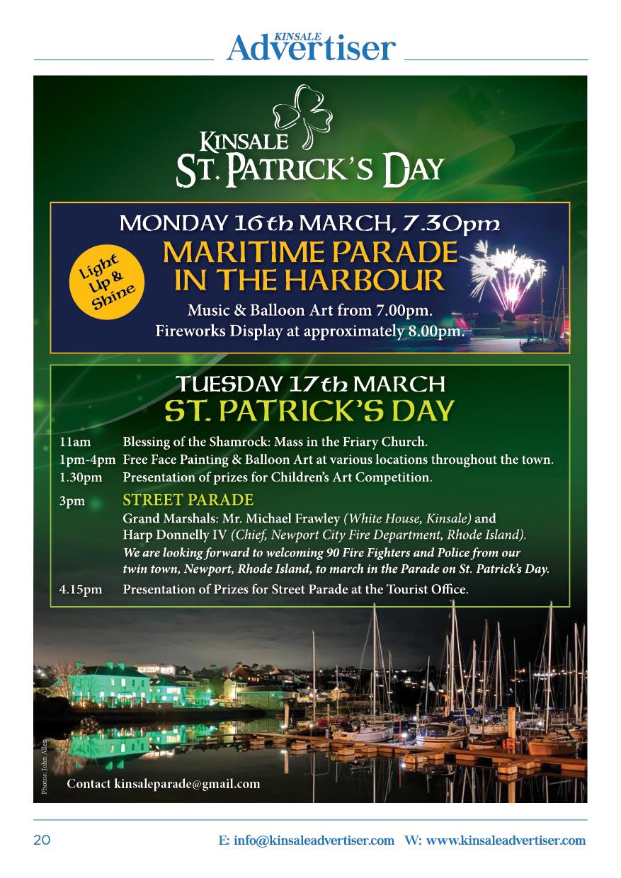 Kinsale Sea Parade 2026