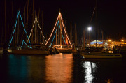 Harbour aglow. Christmas 2011.