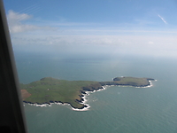 Aerial view of Old Head of Kinsale.